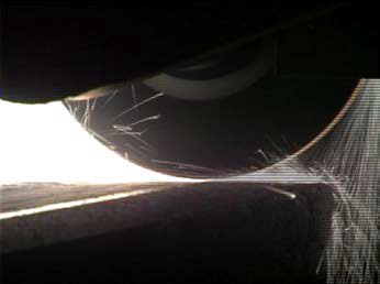 Titanium grinding