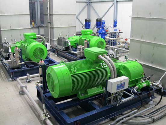 Pump Station; Filter Station; compl. Valve Technology