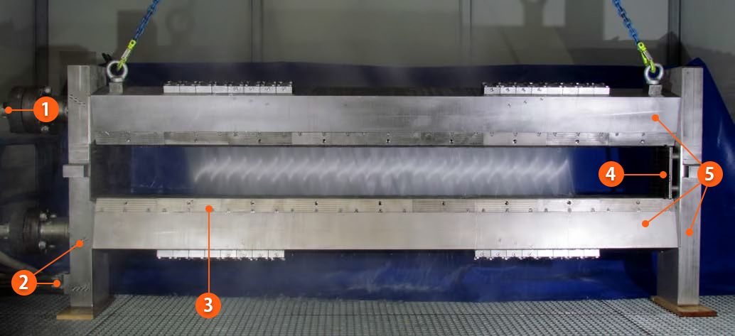 Descaling System with switchable nozzles