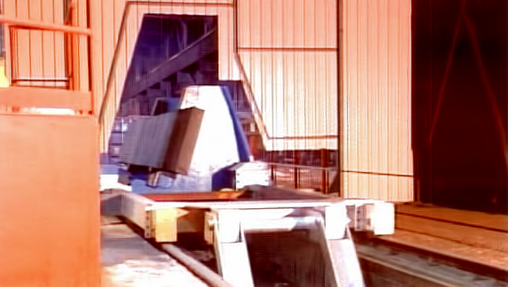 Evertz scarfing machine type 007