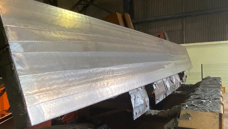 Evertz scarfing machine type 009